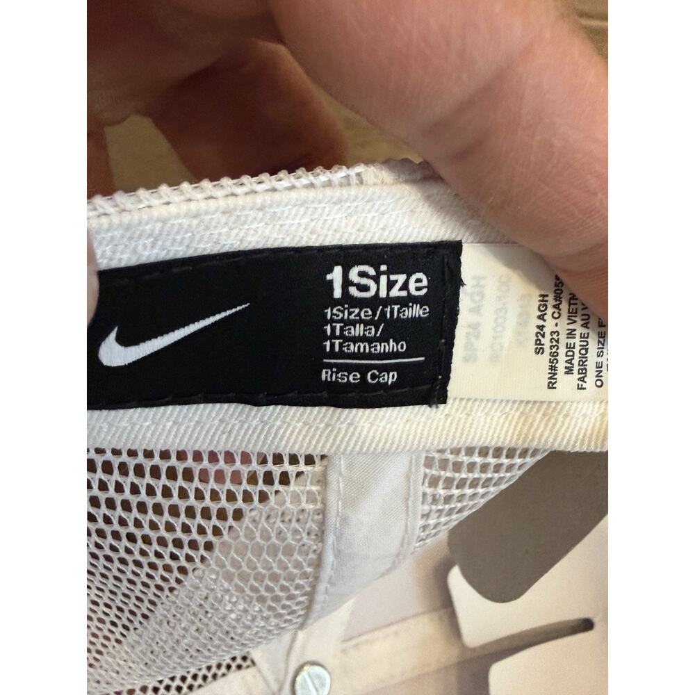 Nike Mens White Create Epic Make Athletes Better Adjustable SnapBack Hat NWT New - Picture 8 of 10